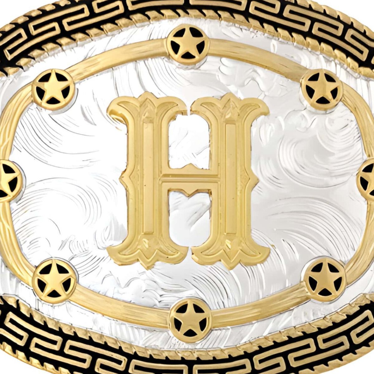 Boucle de ceinture Alphabet, H, modèle Hayden - La Boutique de la Ceinture