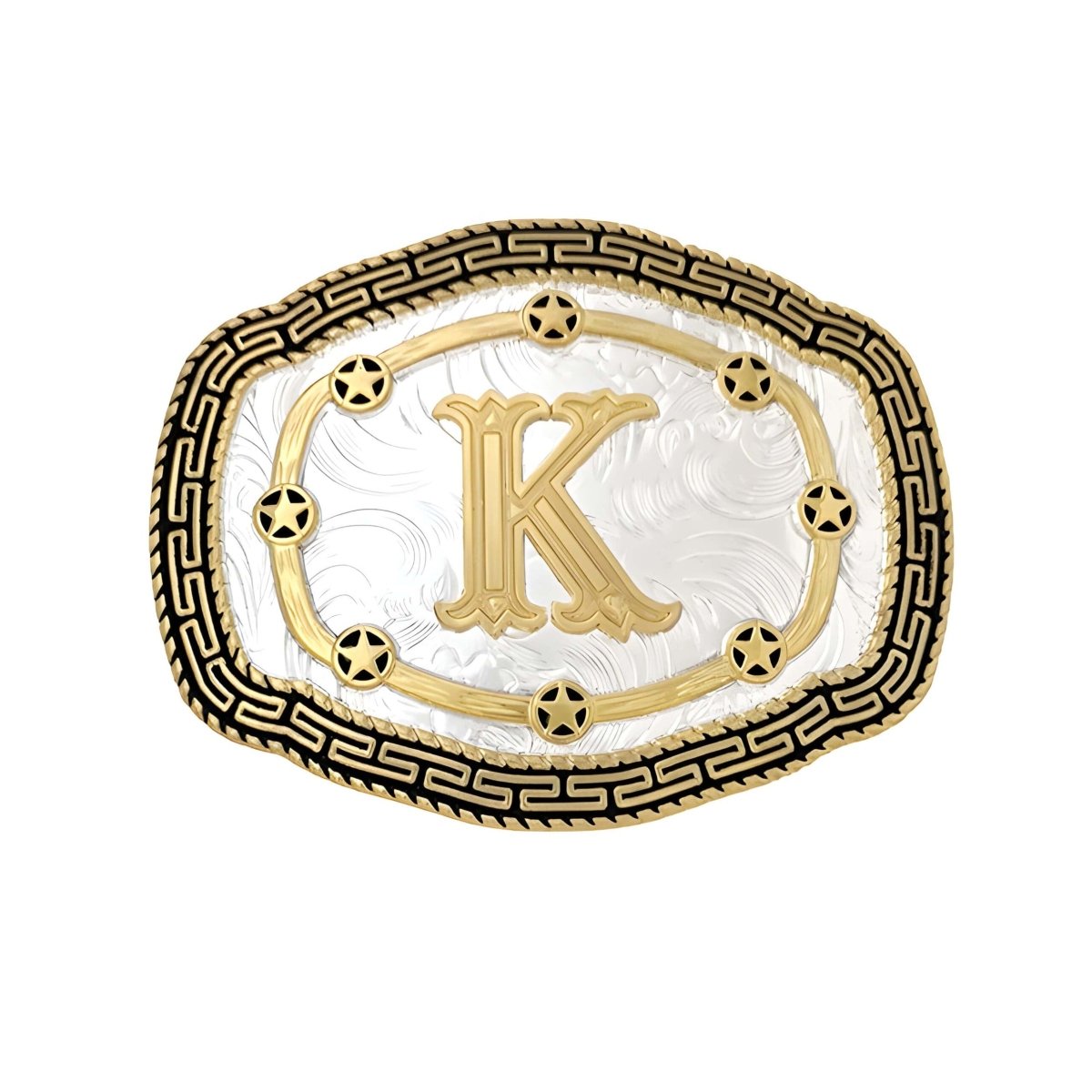 Boucle de ceinture Alphabet, K, modèle Kay - La Boutique de la Ceinture