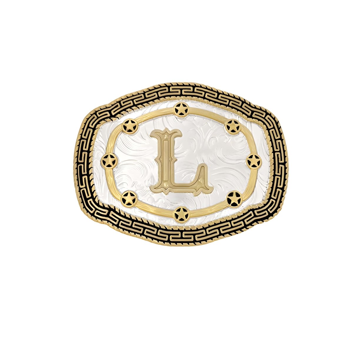 Boucle de ceinture Alphabet, L, modèle Louka - La Boutique de la Ceinture