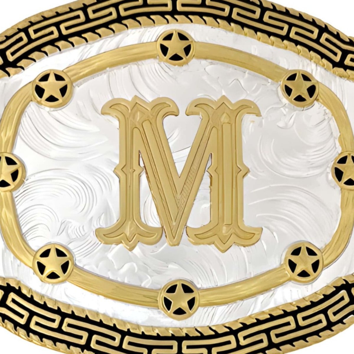 Boucle de ceinture Alphabet, M, modèle Maé - La Boutique de la Ceinture