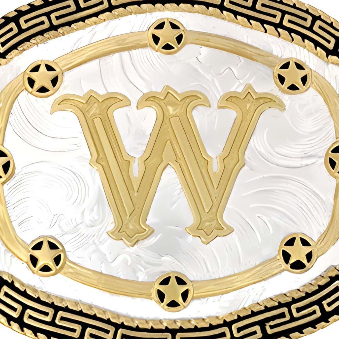 Boucle de ceinture Alphabet, W, modèle Wandy - La Boutique de la Ceinture