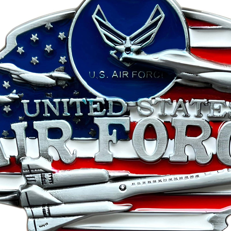 Boucle de ceinture Américaine, US Air Force, modèle Apollo