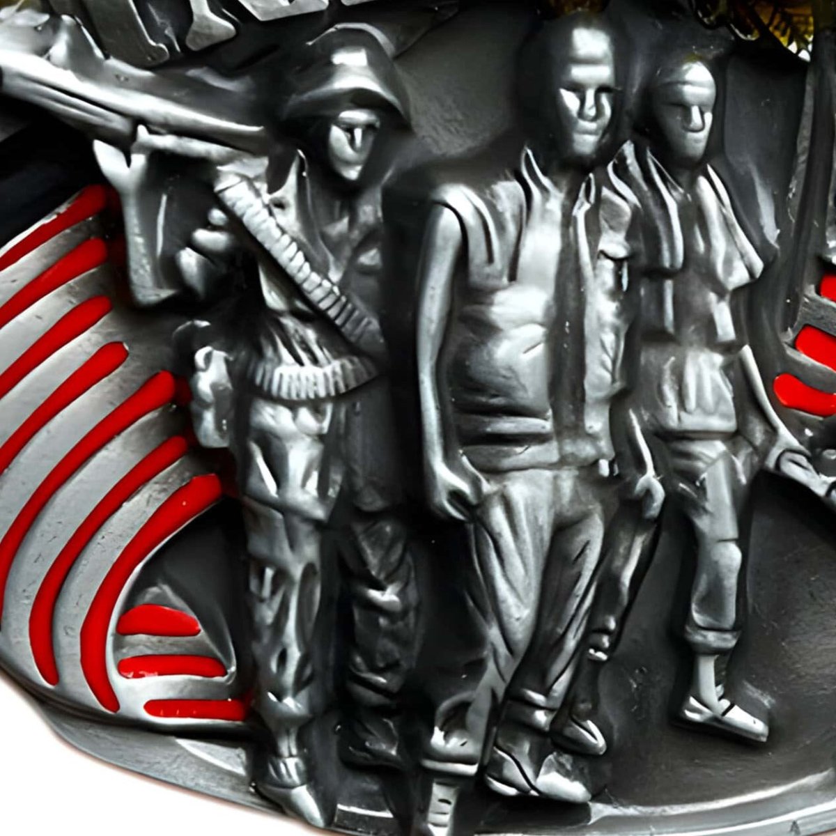 Boucle de ceinture Américaine, "Vietnam Veteran", modèle Koda - La Boutique de la Ceinture