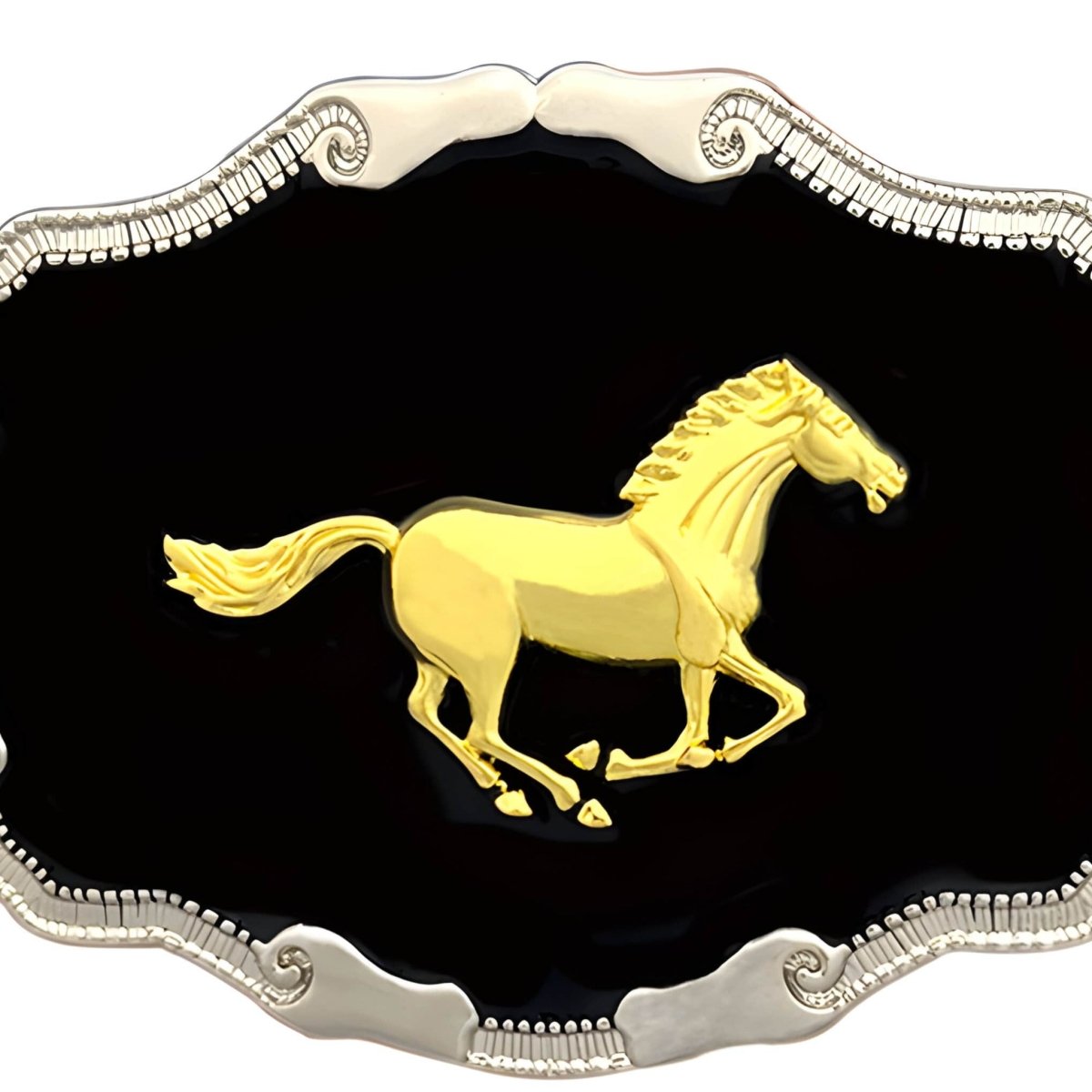 Boucle de ceinture Animal, cheval, modèle Thayne - La Boutique de la Ceinture