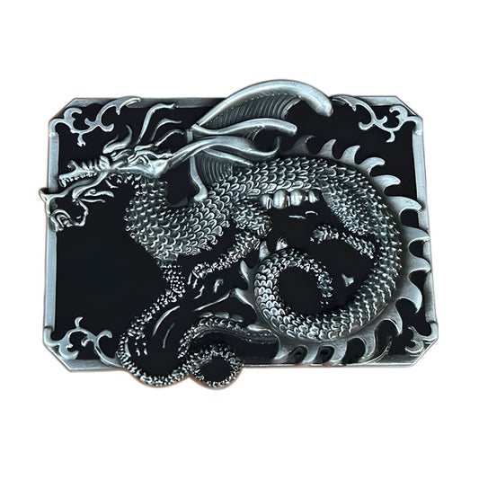 Boucle de ceinture Animal, dragon mythologique, modèle Elliot - La Boutique de la Ceinture