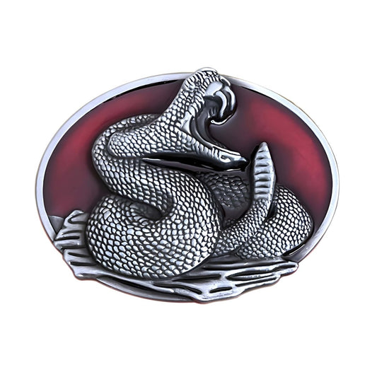 Boucle de ceinture Animal, serpent, modèle Jarrod - La Boutique de la Ceinture