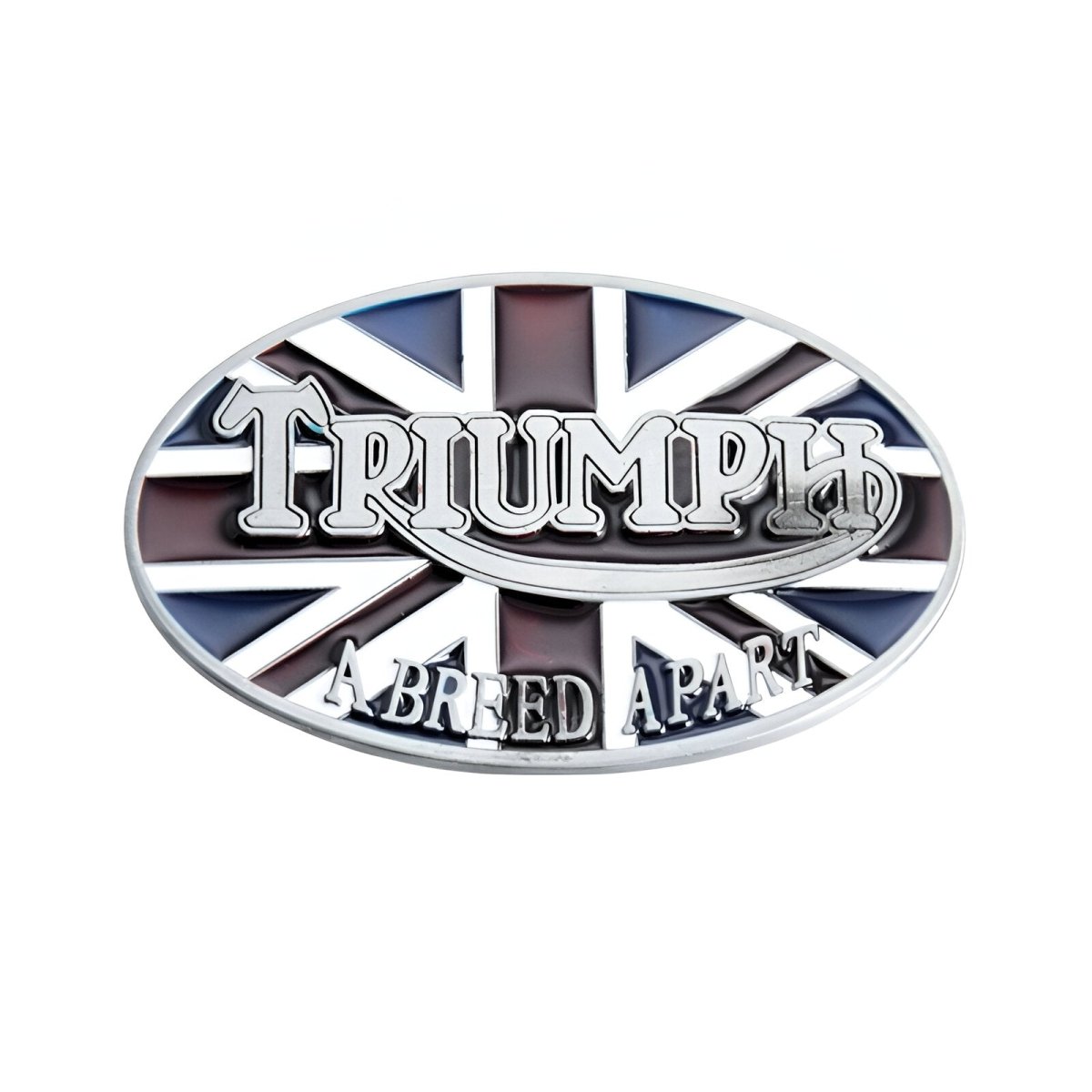 Boucle de ceinture Moto, "Triumph" A Breed Apart, modèle Kenneth - La Boutique de la Ceinture