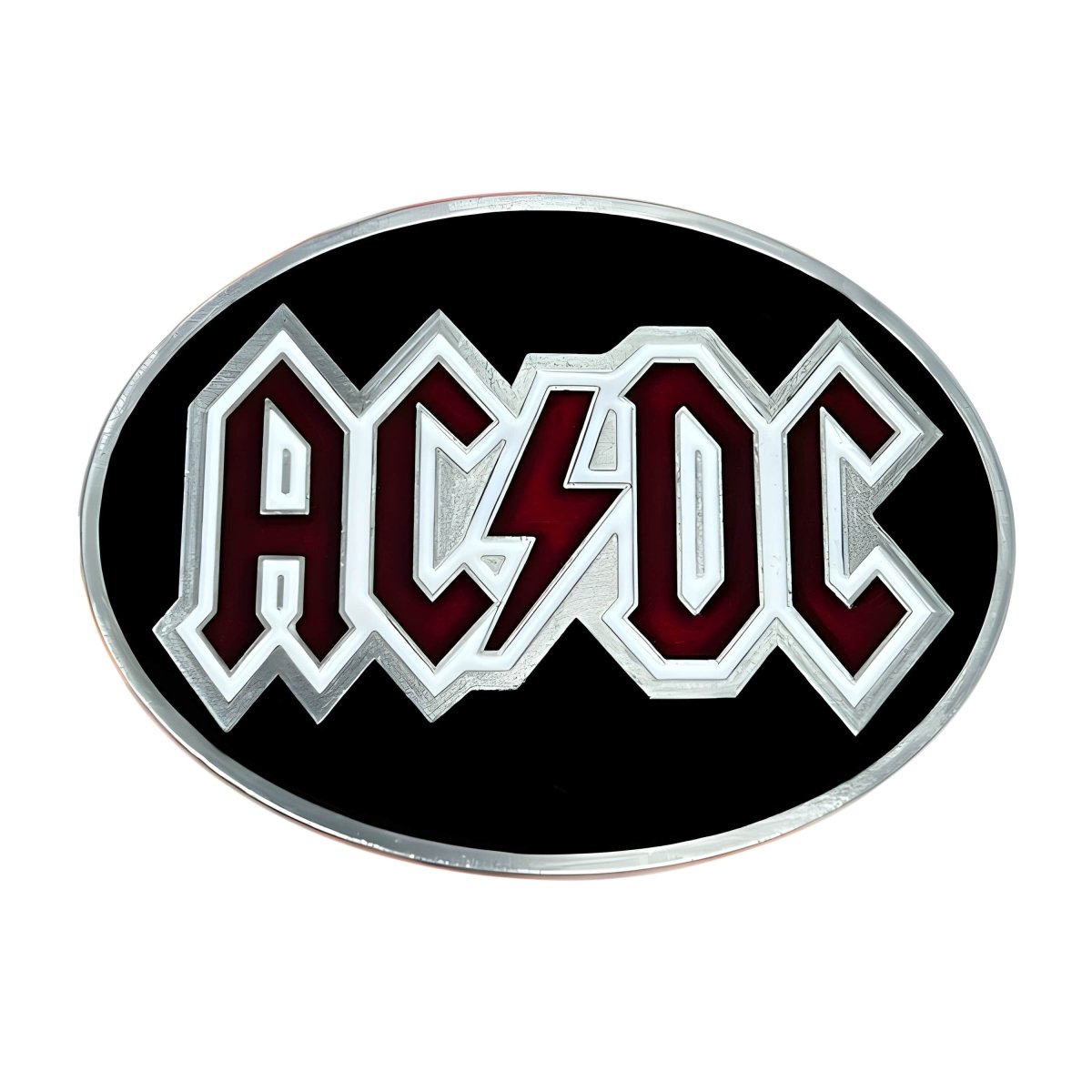 Boucle de ceinture Musique, ACDC, modèle Malcolm - La Boutique de la Ceinture