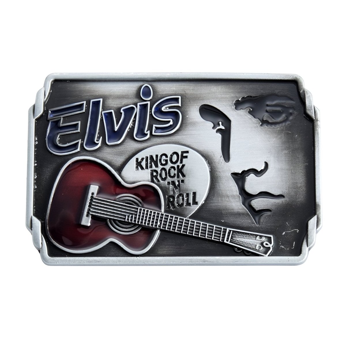 Boucle de ceinture Musique, Elvis Presley, modèle Grant - La Boutique de la Ceinture