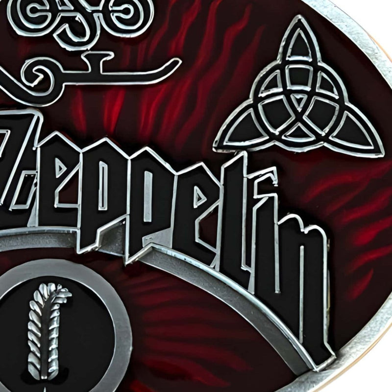 Boucle de ceinture Musique, Led Zeppelin, modèle Ryan