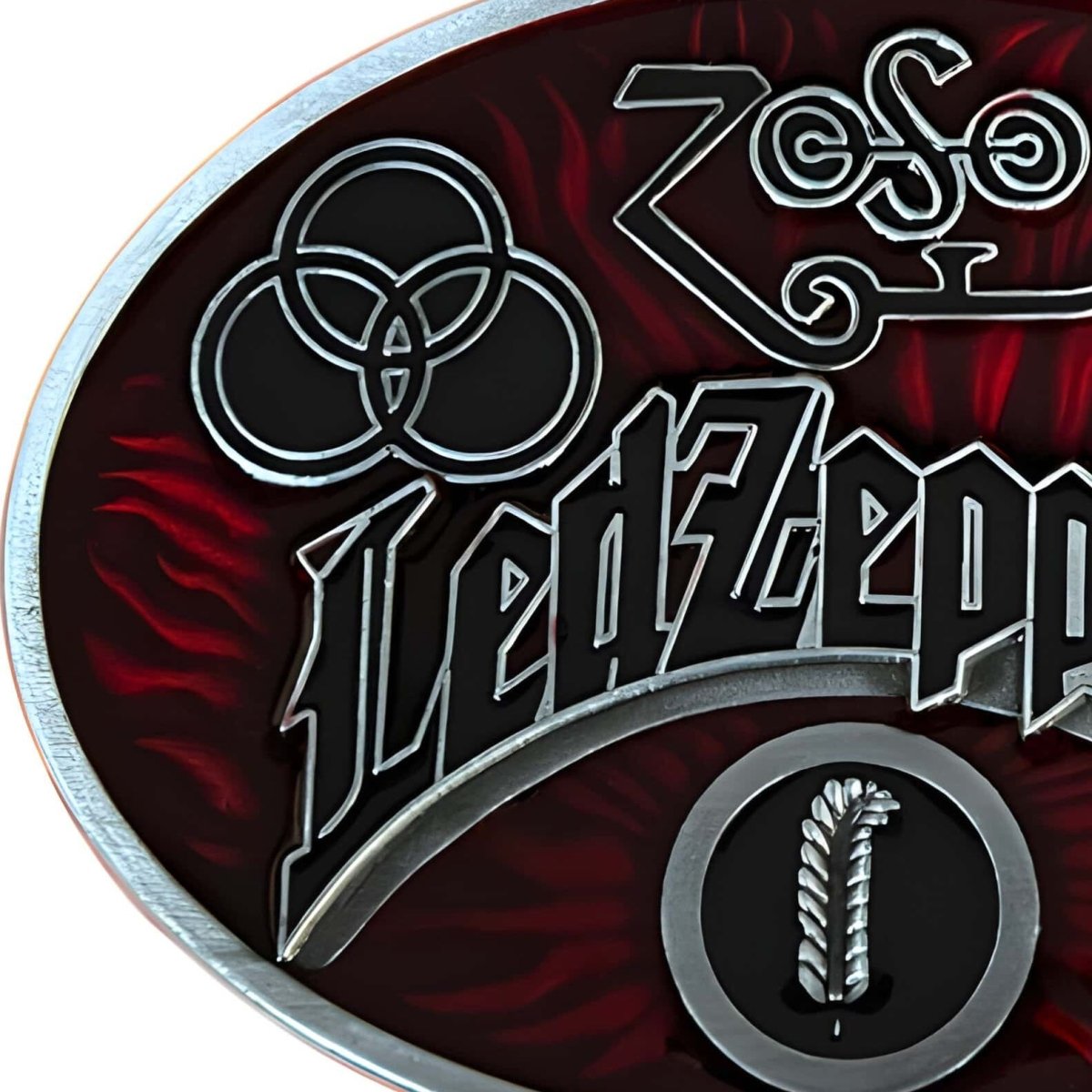 Boucle de ceinture Musique, Led Zeppelin, modèle Ryan - La Boutique de la Ceinture