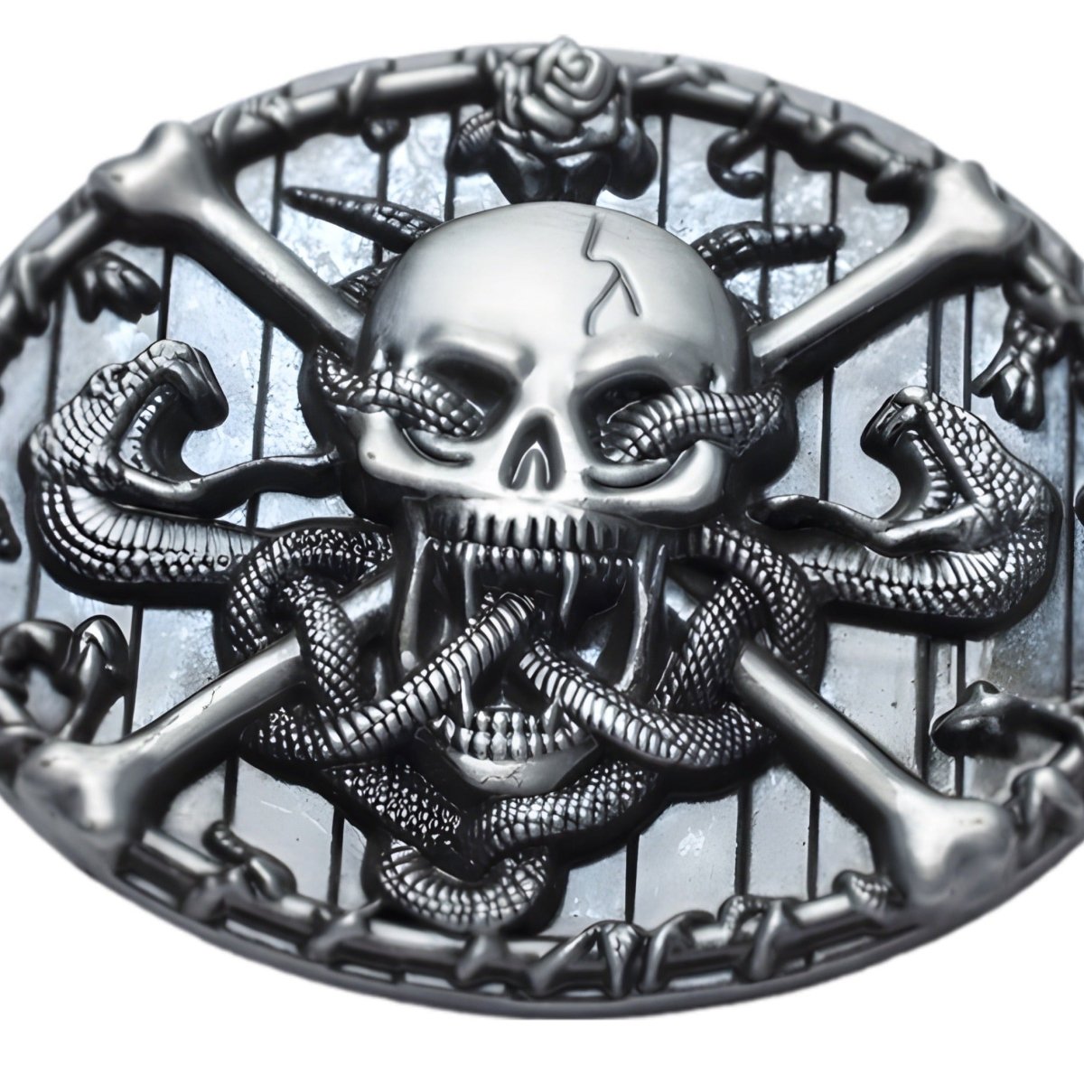 Boucle de ceinture tete de serpent hotsell