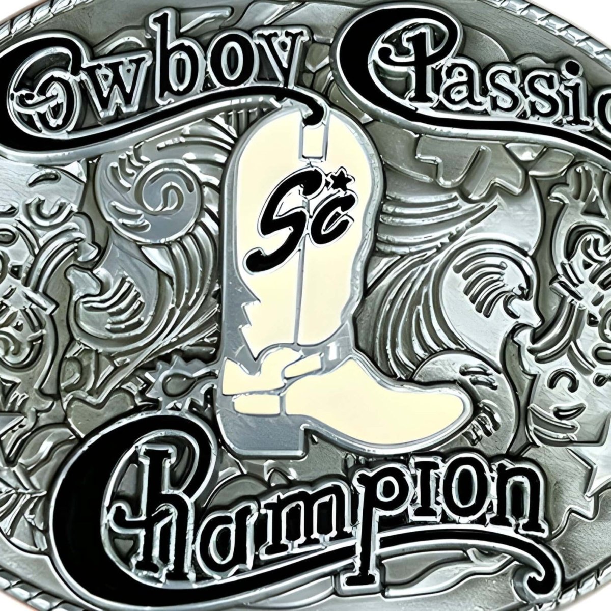 Boucle de ceinture Western, Cowboy Classic Champion, modèle Rayden - La Boutique de la Ceinture