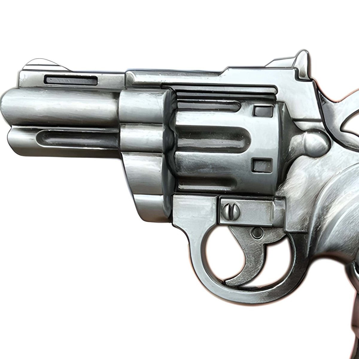 Boucle de ceinture Western, revolver, modèle Stan - La Boutique de la Ceinture