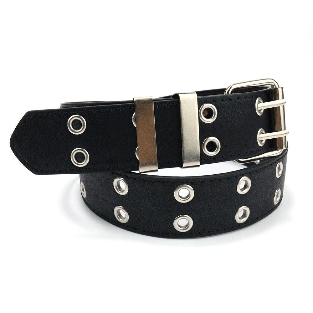 Ceinture ajustable double ardillon pour fille ou garçon, modèle Lucky - La Boutique de la Ceinture