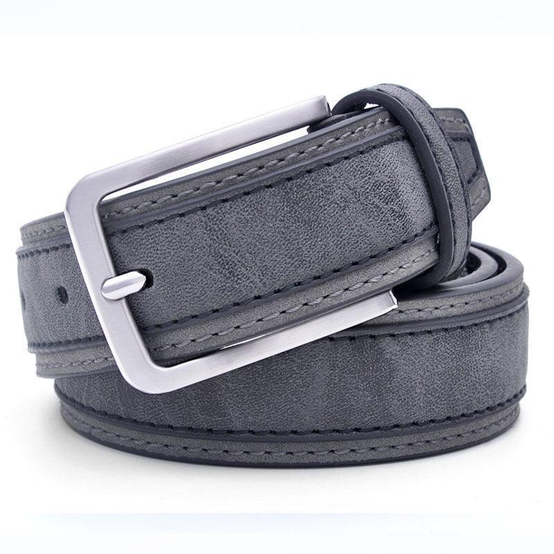 Ceinture Casual en cuir pour homme, modèle Renato - La Boutique de la Ceinture