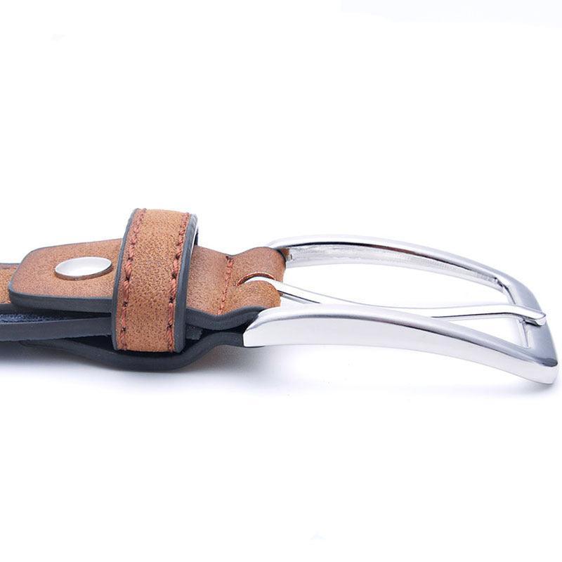 Ceinture Casual en cuir pour homme, modèle Renato