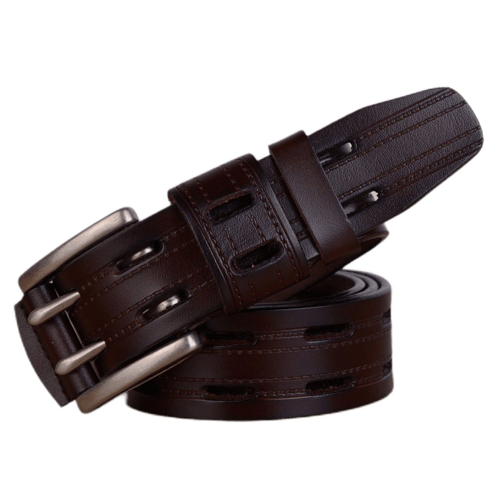 Ceinture Casual en cuir pour homme, modèle Thresu - La Boutique de la Ceinture