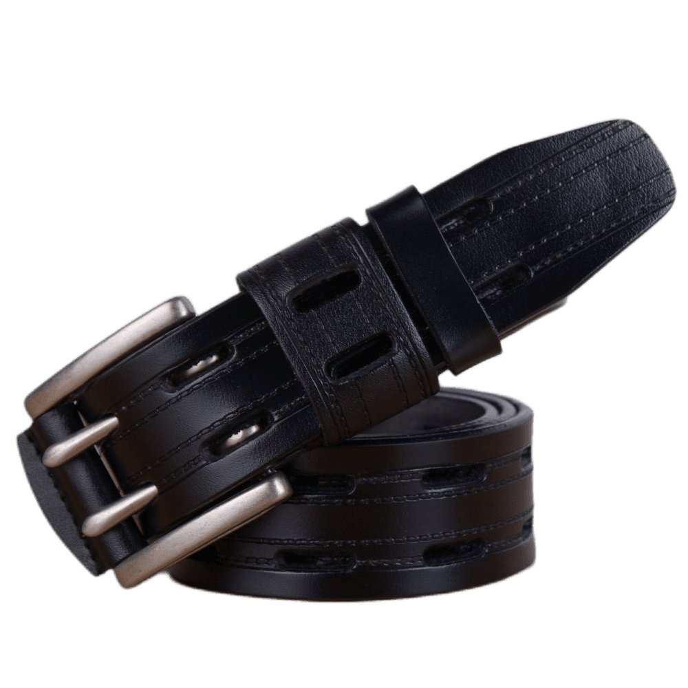 Ceinture Casual en cuir pour homme, modèle Thresu - La Boutique de la Ceinture