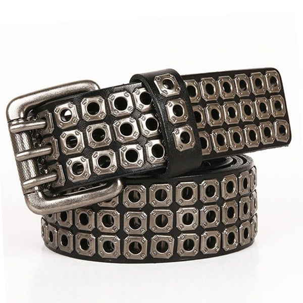 Ceinture En Cuir Cloutée Joe's Jeans JJ3009 - Taille S - Faite Main - Neuf Sans étiquette - Livraison Gratuite