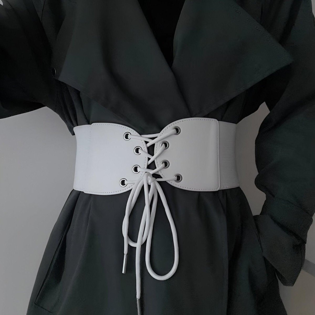 Ceinture corset à lacets, modèle Ava - La Boutique de la Ceinture