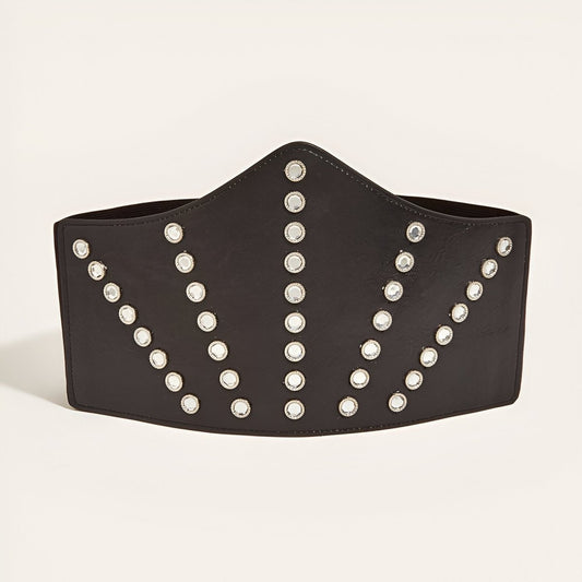 Ceinture corset à rivets, modèle Calista - La Boutique de la Ceinture