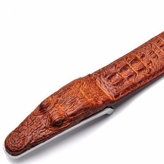 Ceinture crocodile pour homme, modèle Enokur - La Boutique de la Ceinture