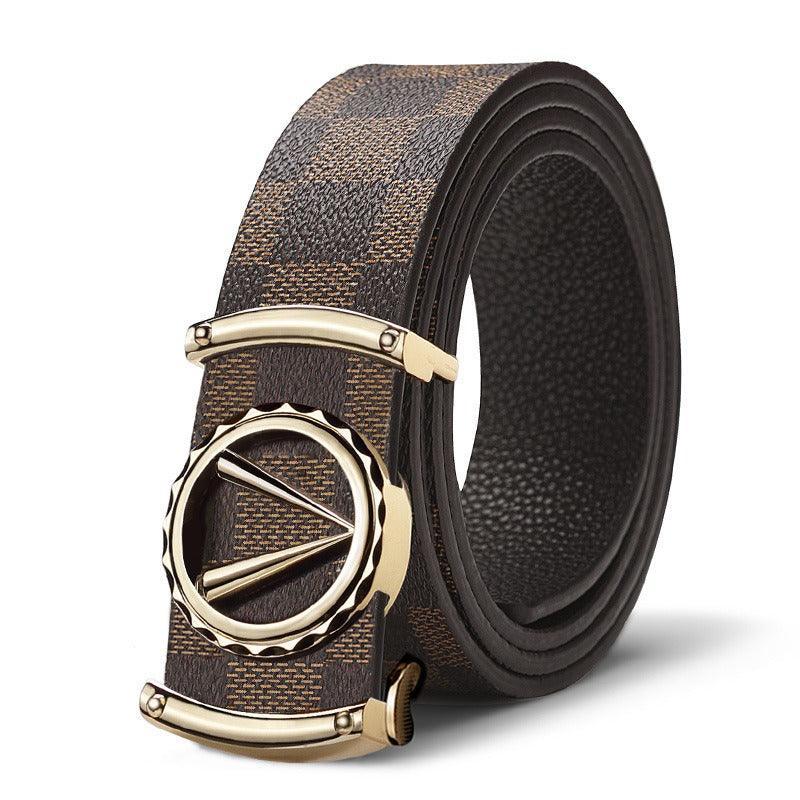 Ceinture de costume en cuir pour homme, modèle Valerico - La Boutique de la Ceinture