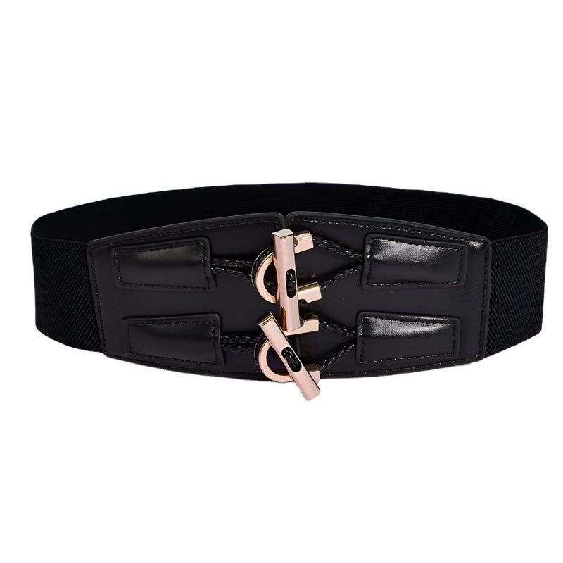 Ceinture élastique avec boucle double attache, modèle Éléonore