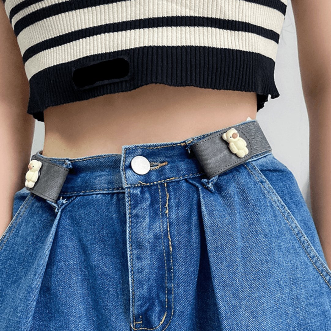 Ceinture élastique Sans Boucle Enfant à Cartoon, fille et garçon, modèle Barnabé - La Boutique de la Ceinture