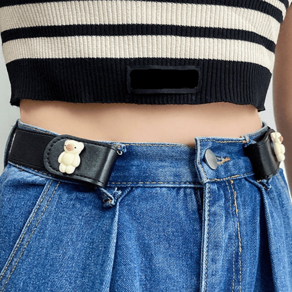 Ceinture élastique Sans Boucle Enfant à Cartoon, fille et garçon, modèle Barnabé - La Boutique de la Ceinture