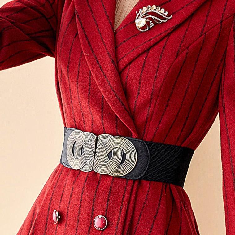 Comment Porter Ceinture éélastique Femme Pour Robe Ceinture élastique Taille Haute, Pour Femme, Modèle Elise