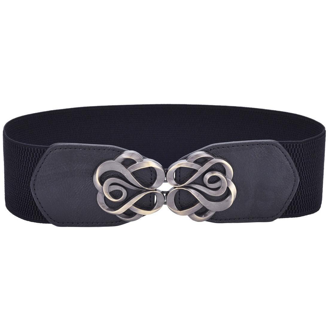 Ceinture élastique taille haute, pour femme, modèle Natasja - La Boutique de la Ceinture