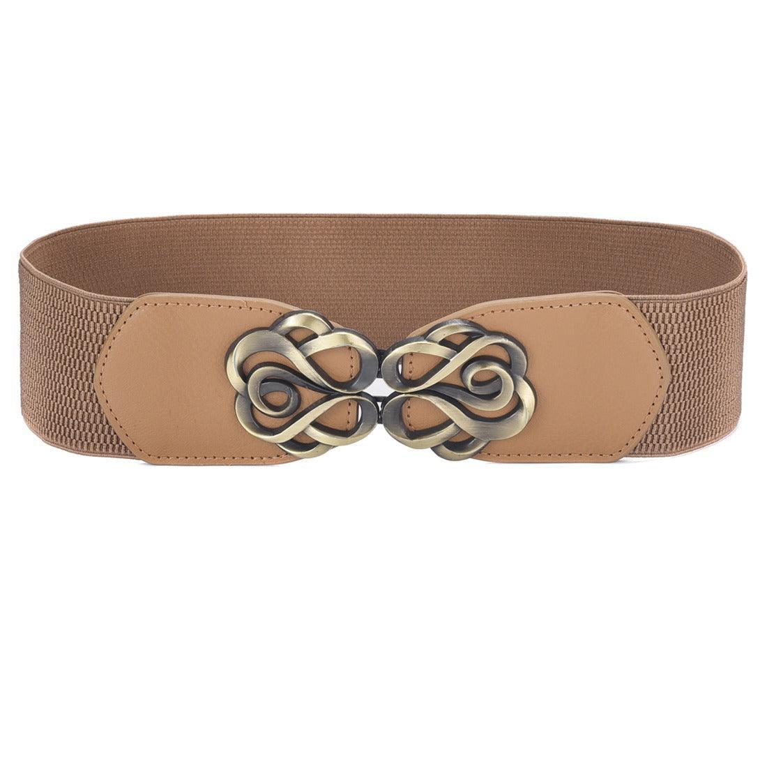 Ceinture élastique taille haute, pour femme, modèle Natasja - La Boutique de la Ceinture