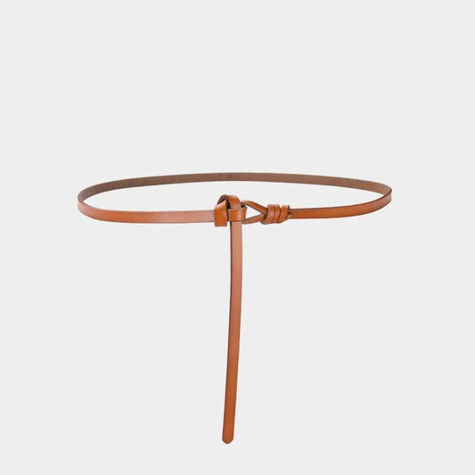 Ceinture en cuir à nouer modèle Bruhia - La Boutique de la Ceinture