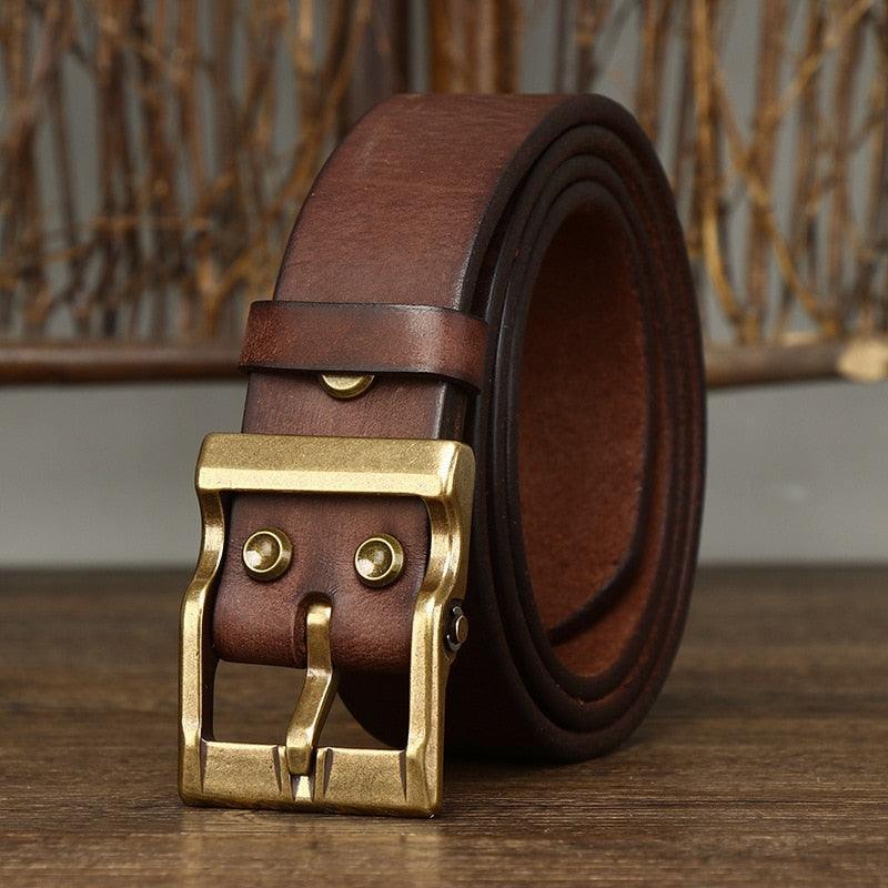 Ceinture en cuir modele Athnu