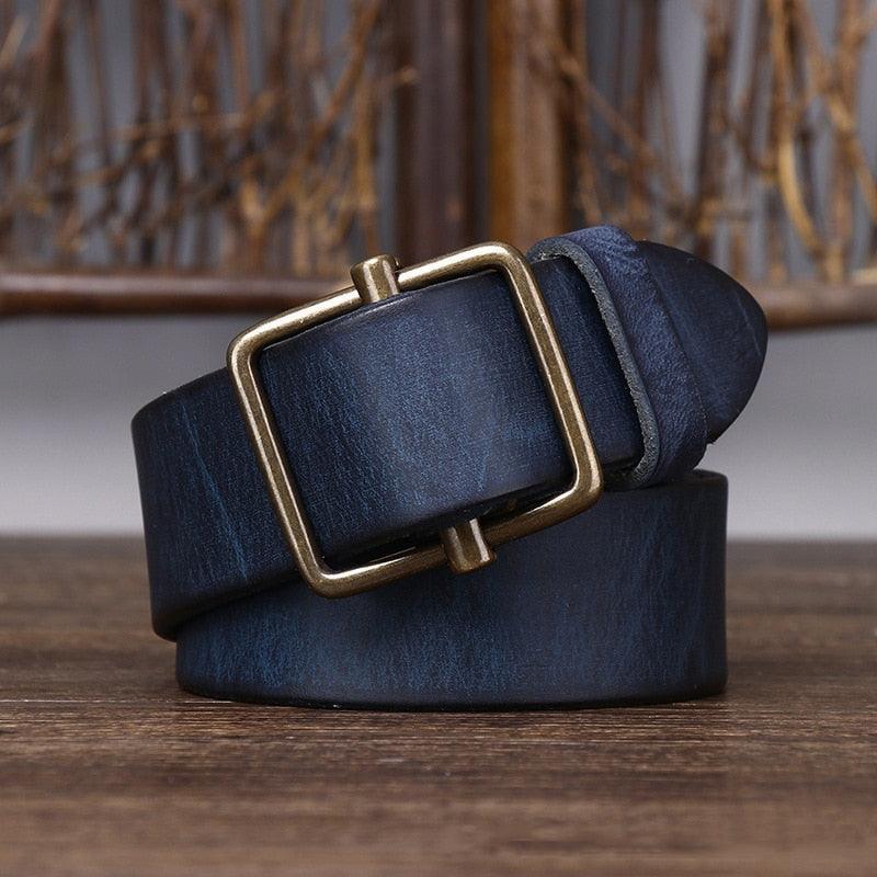 Ceinture en cuir, modèle Strumiana - La Boutique de la Ceinture