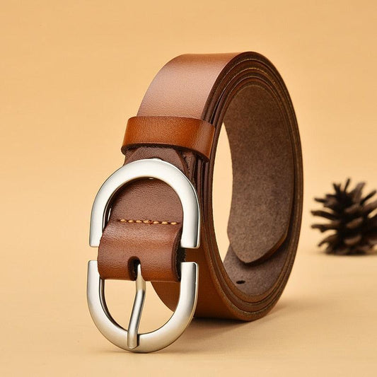 Ceinture cognac large élastiquée - Ceintures Femme Ceinture cognac large élastiquée - Ceintures Femme