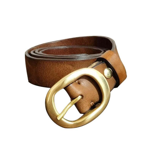 Ceinture en cuir pour femme, modèle Aulia - La Boutique de la Ceinture