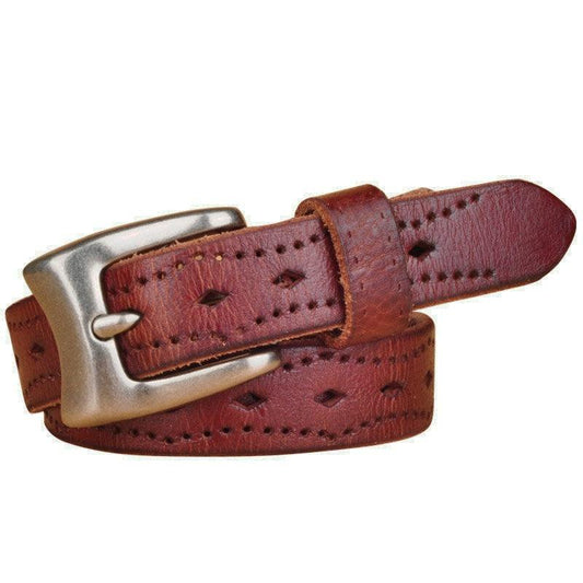 Ceinture en cuir pour femme, modèle Bahiti - La Boutique de la Ceinture