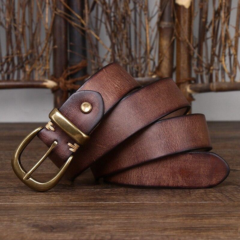 Ceinture large bohème en cuir pour femme - Vintage Western - Grosses ovales - Accessoires Y2k Grunge, C-Marron Ceinture large bohème en cuir pour femme - Vintage Western - Grosses ovales - Accessoires Y2k Grunge, C-Marron