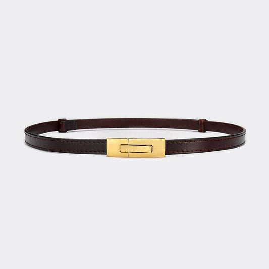 Ceinture en cuir pour femme, modèle Ella - La Boutique de la Ceinture