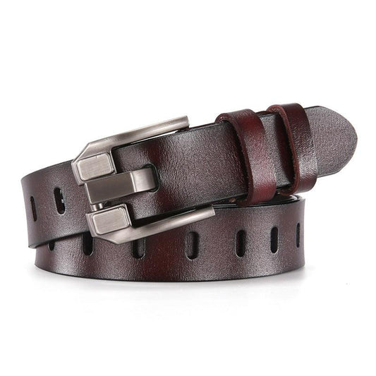 Ceinture en cuir pour femme, modèle Gulisa - La Boutique de la Ceinture