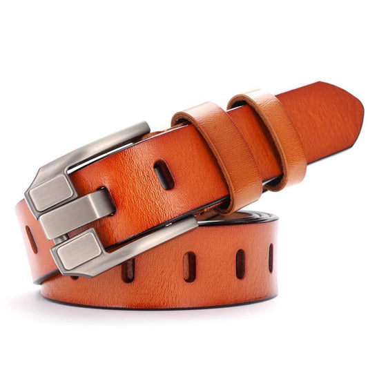 Ceinture en cuir pour femme, modèle Gulisa - La Boutique de la Ceinture