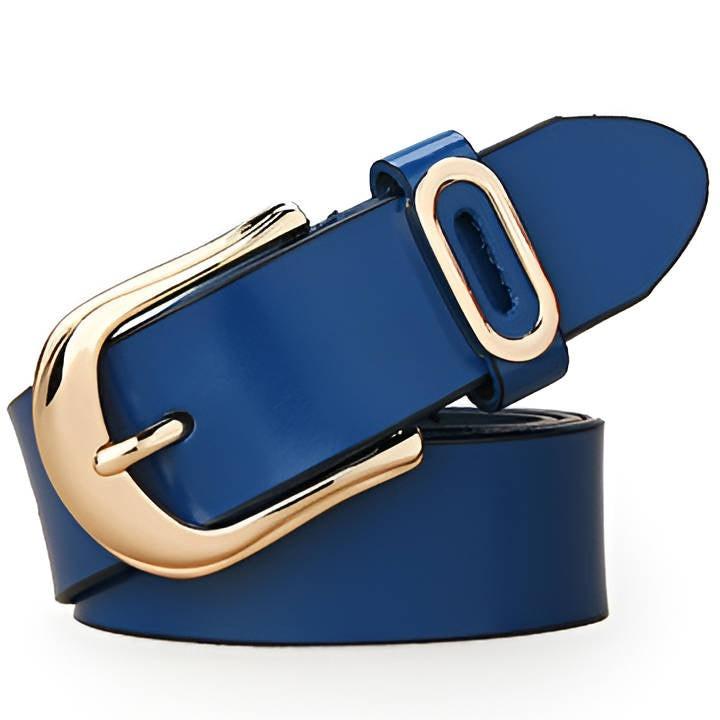 Ceinture bleu electrique femme best sale