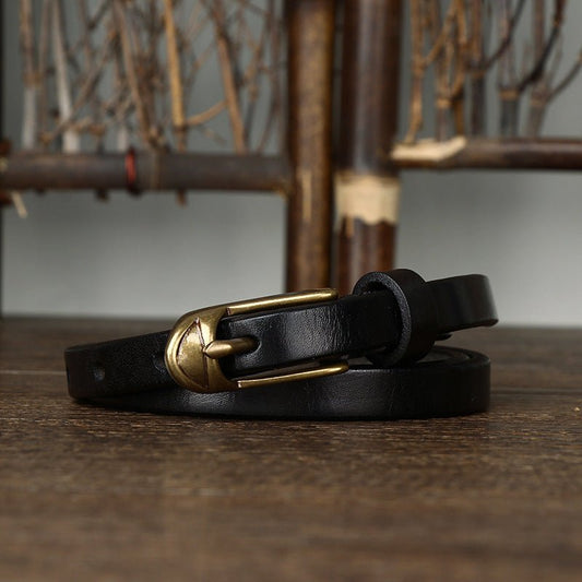 Ceinture en cuir pour femme modèle Shreya - La Boutique de la Ceinture