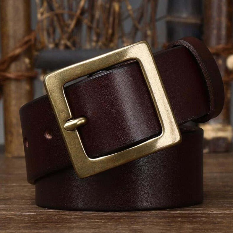 Ceinture en cuir pour femme, modèle Stenia - La Boutique de la Ceinture