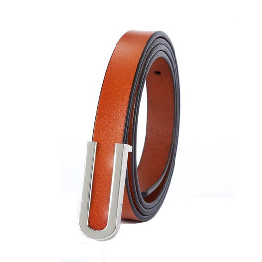 Ceinture en cuir pour femme, modèle Zuma - La Boutique de la Ceinture