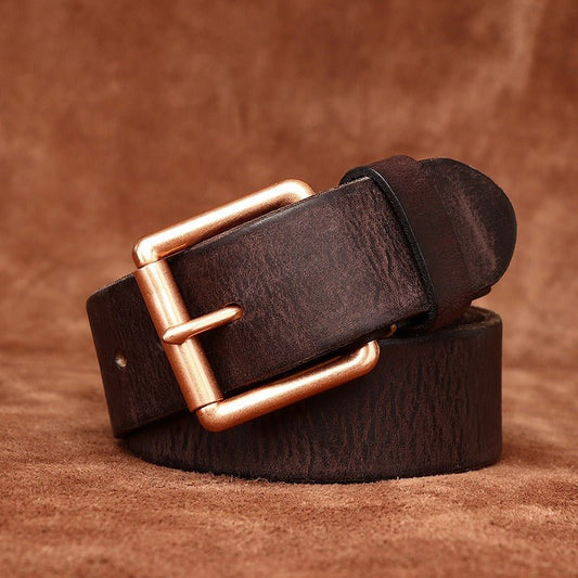 Ceinture en cuir pour femme ou homme, modèle Nisha - La Boutique de la Ceinture