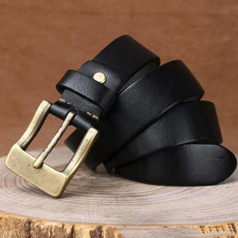 Ceinture en cuir pour homme, modèle Ramthia - La Boutique de la Ceinture